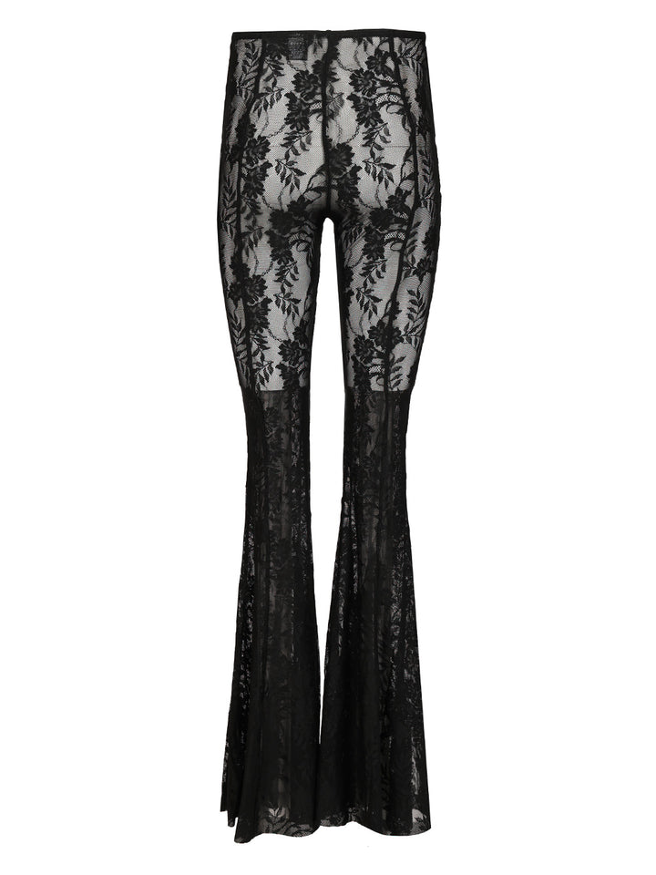 Norma Kamali Flared Trousers - Black | a1a457e4f64ad899890dfacf7c298a75a6171a27