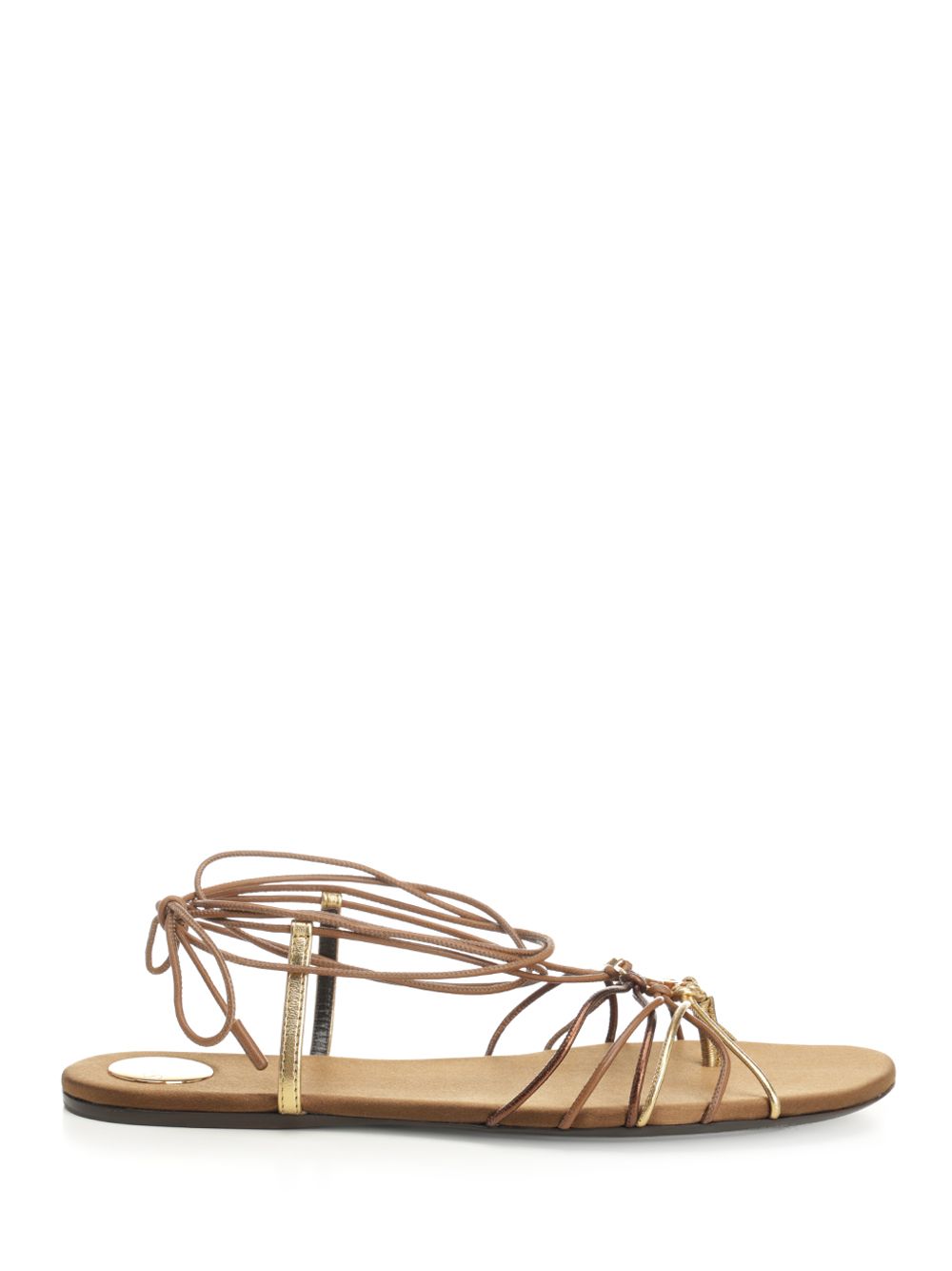 Saint Laurent Babylone Sandals - Brown | 8feb56415ae5faf89df1c40bd46d3ec4855cafb8
