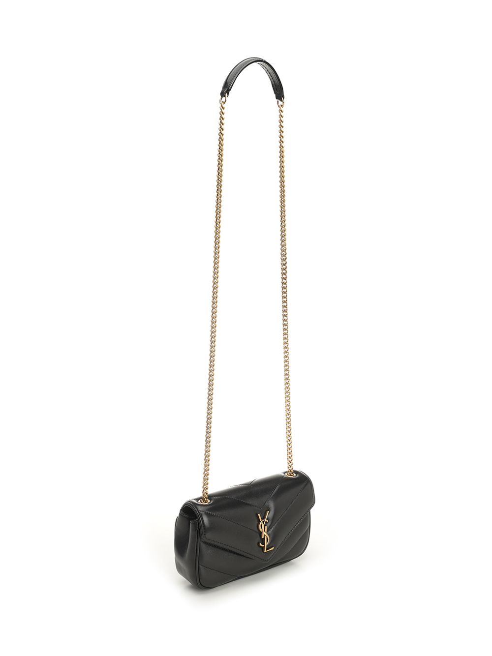 Saint Laurent Loulou Crossbody Bags - Black | c6ccd7ee70c2d9d18af0fcb7b9c2d876b91278d7