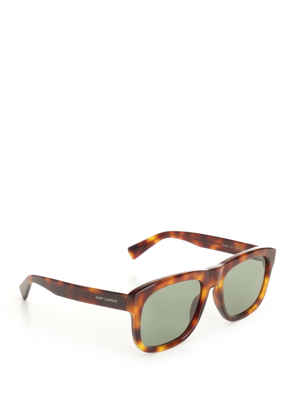 Saint Laurent Sl 558 Aviator Sun Glasses - Green | 984043450f3da32101f5e028d968255d6fd093fc