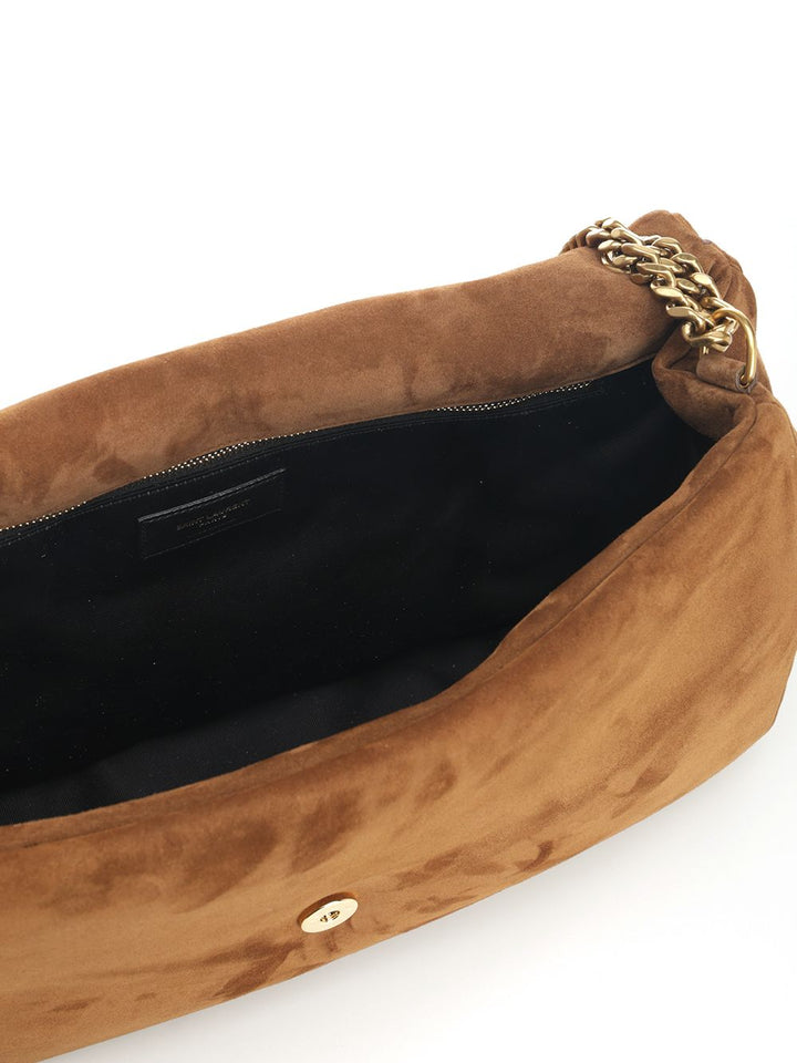 Saint Laurent Calypso Shoulder Bags - Brown | d9437c7a7b38fdb1f0cdd21c39e2c6048a90652a