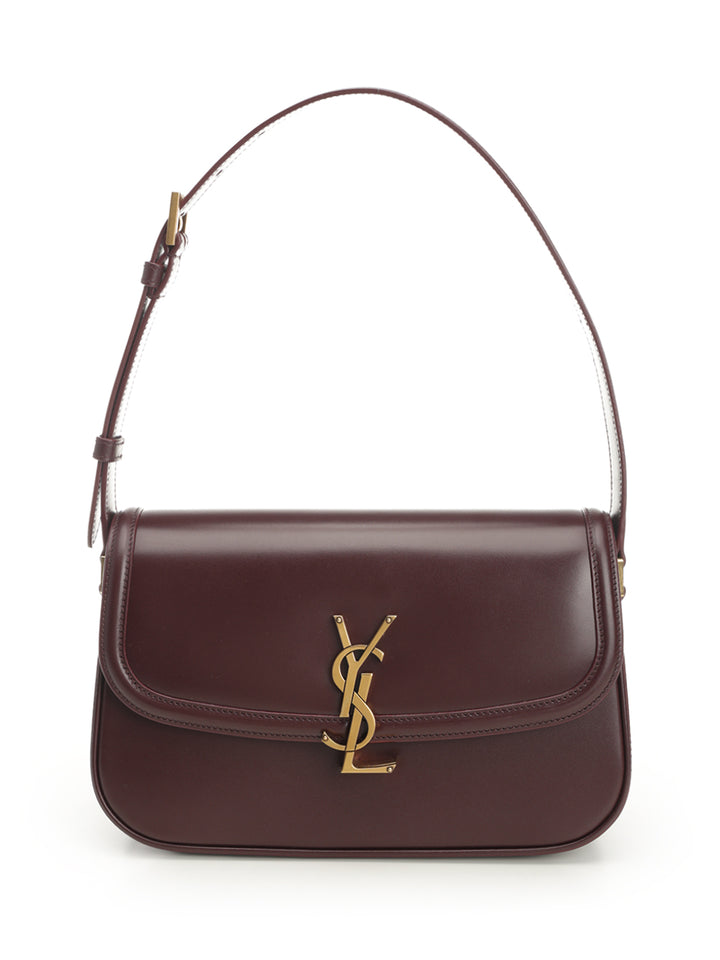 Saint Laurent Solferino Shoulder Bags - Bordeaux | 9cbd5a3db9832d44cb08c1f471d1c737bd1fffad