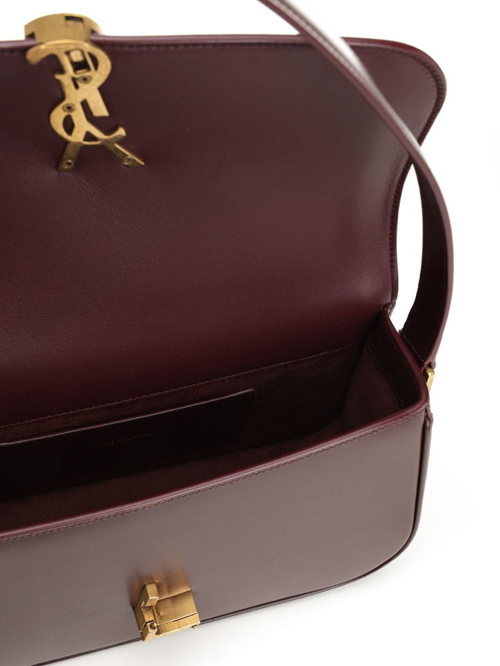 Saint Laurent Solferino Shoulder Bags - Bordeaux | bb9090f70e790764be4ba7912c0e52d8f769ba43