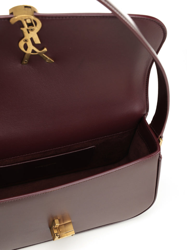 Saint Laurent Solferino Shoulder Bags - Bordeaux | f974be020b71498e5f1d7832ff6c8be3f72222e6
