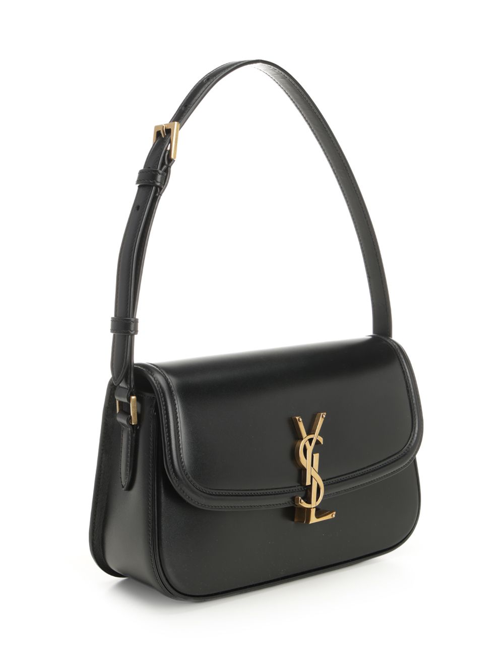 Saint Laurent Solferino Shoulder Bags - Black | 5c32623b655679eacac35814811f0554f8d48328
