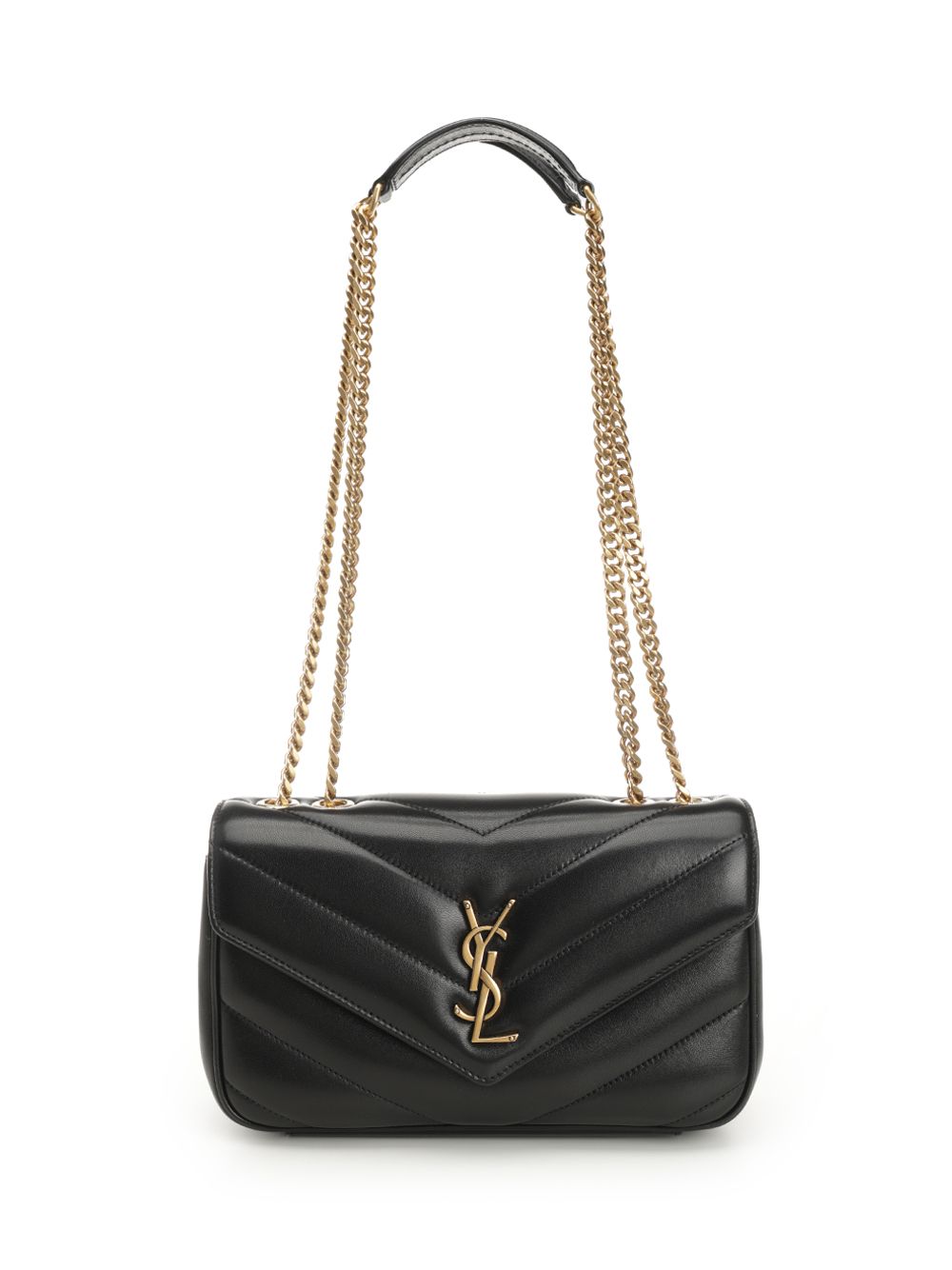 Saint Laurent Loulou Shoulder Bags - Black | 6451059d5965f286873a23396afbc9fab749f42c