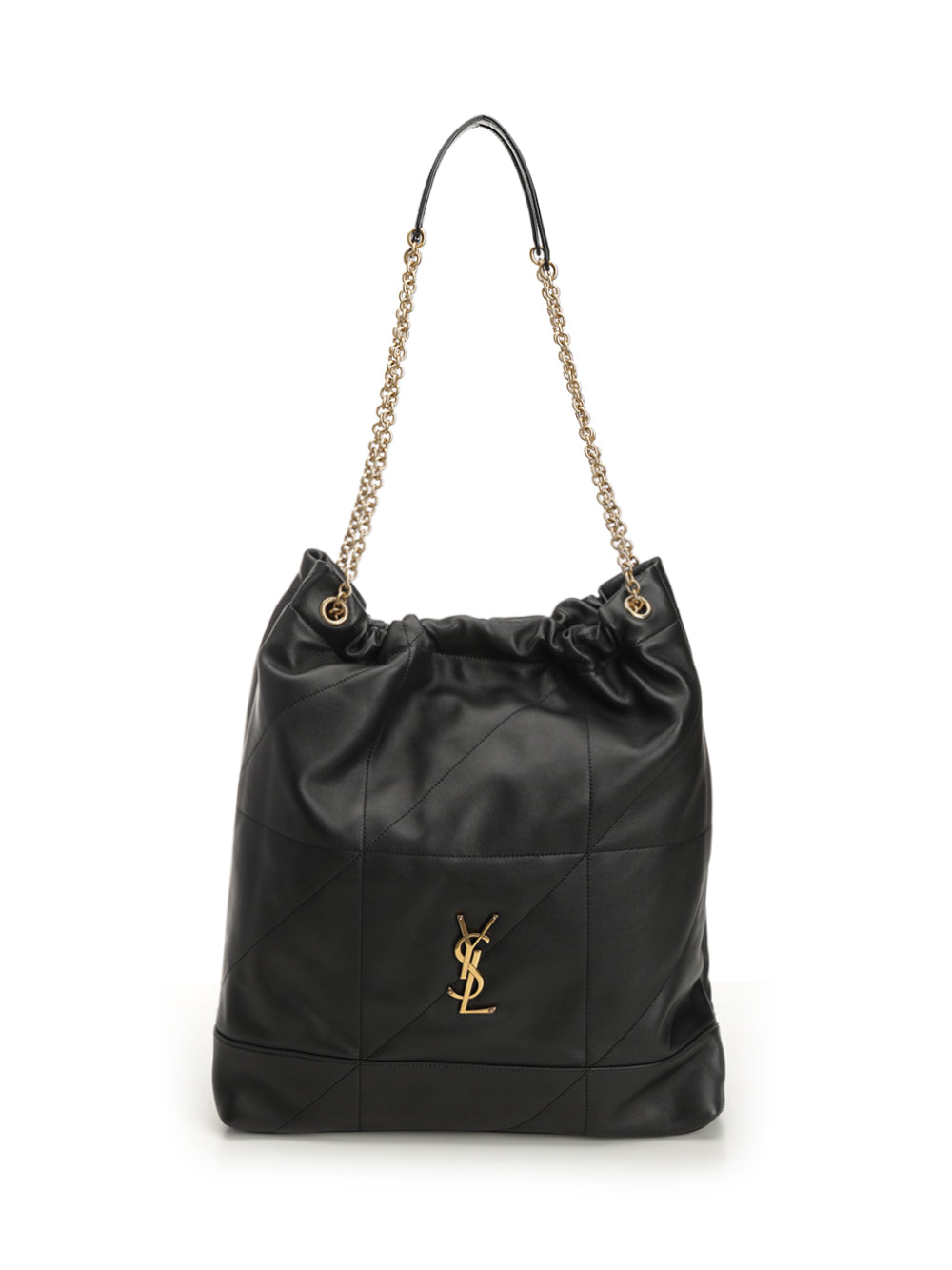 Saint Laurent Pochon Jamie Shoulder Bags - Black | 2b209e28ac967d60876dea9ba441f42e69bde683