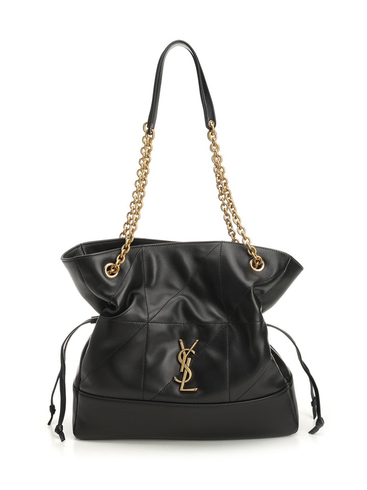Saint Laurent Jamie Shoulder Bags - Black | 0562d348b666fea81a6c467175ea625e5281e256