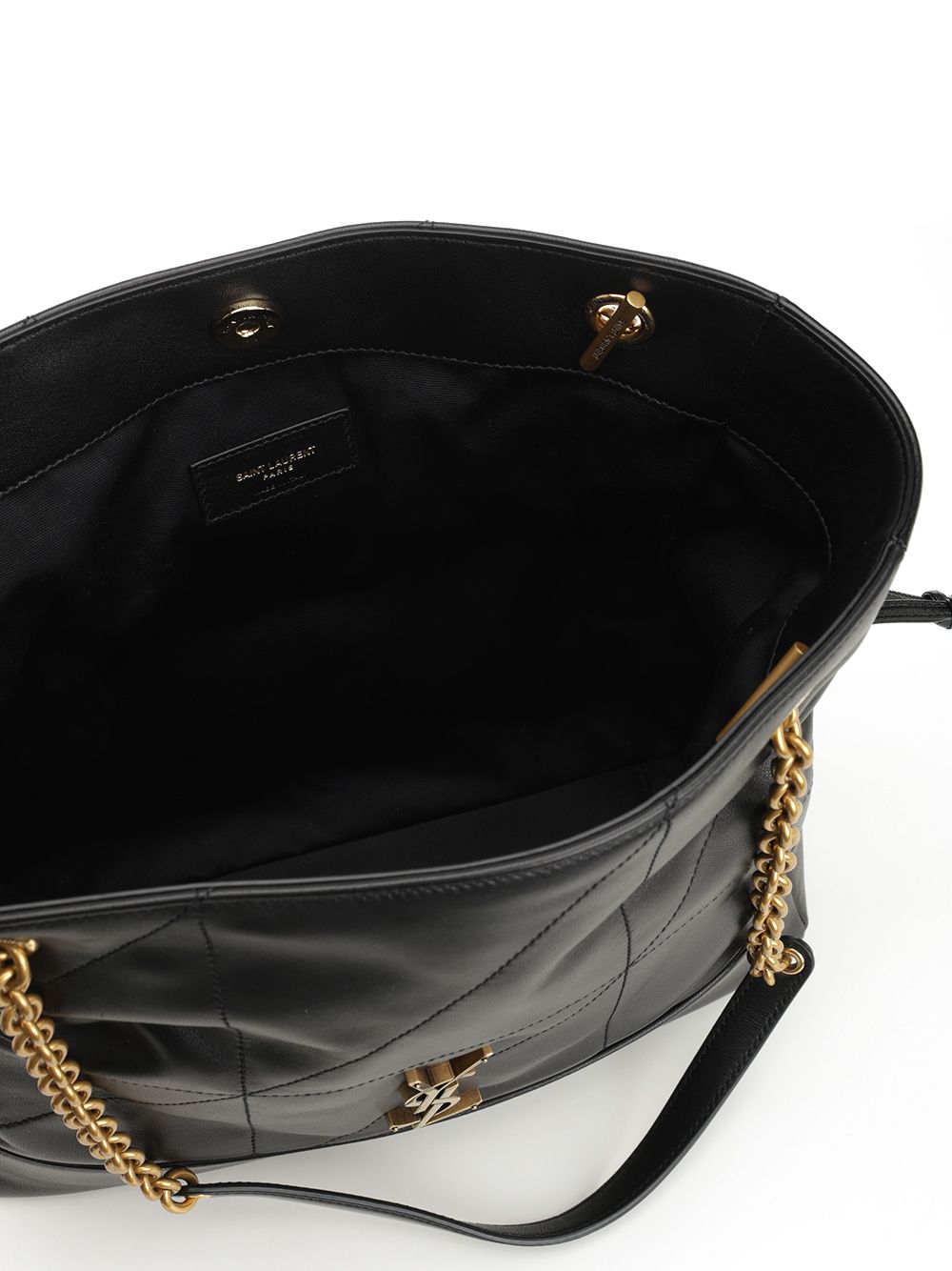 Saint Laurent Jamie Shoulder Bags - Black | afcd841d5987c58d75f28f39ee2b65d0b21f8416
