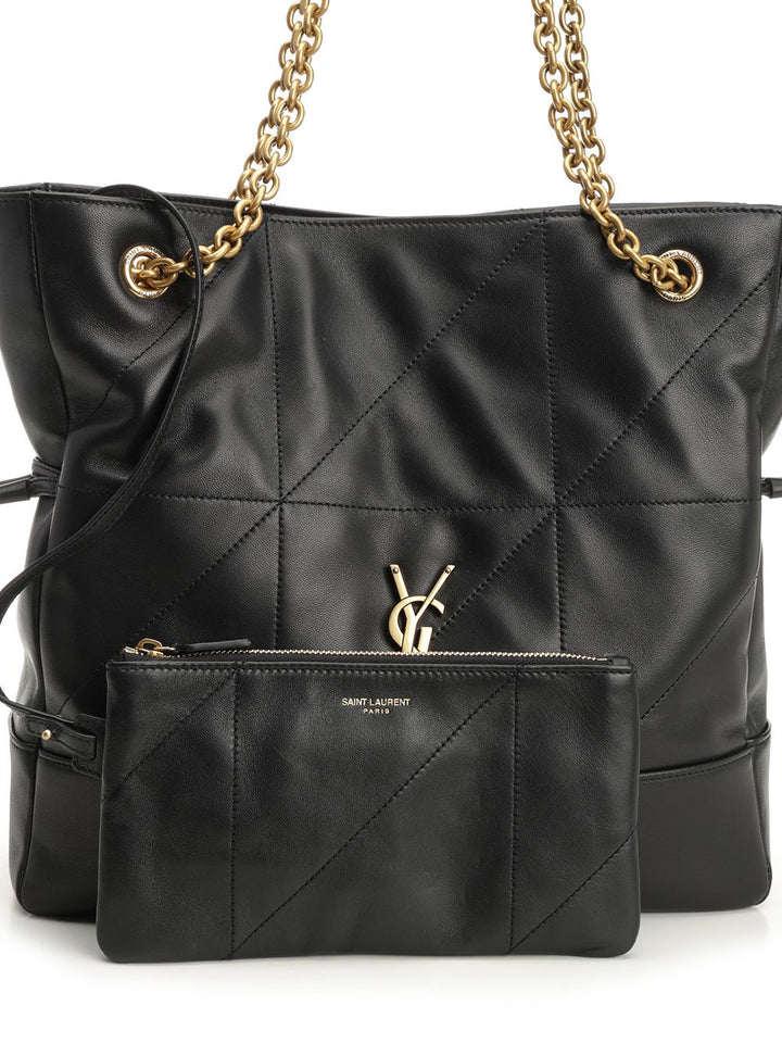 Saint Laurent Jamie Shoulder Bags - Black | bc641a1280be5ef2777c6e5d6d5e00071b82fcff