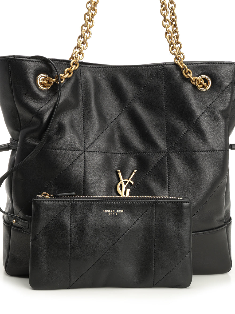 Saint Laurent Jamie Shoulder Bags - Black | b74d86da3b74e19a3942221ab508a66f61f7cd1c
