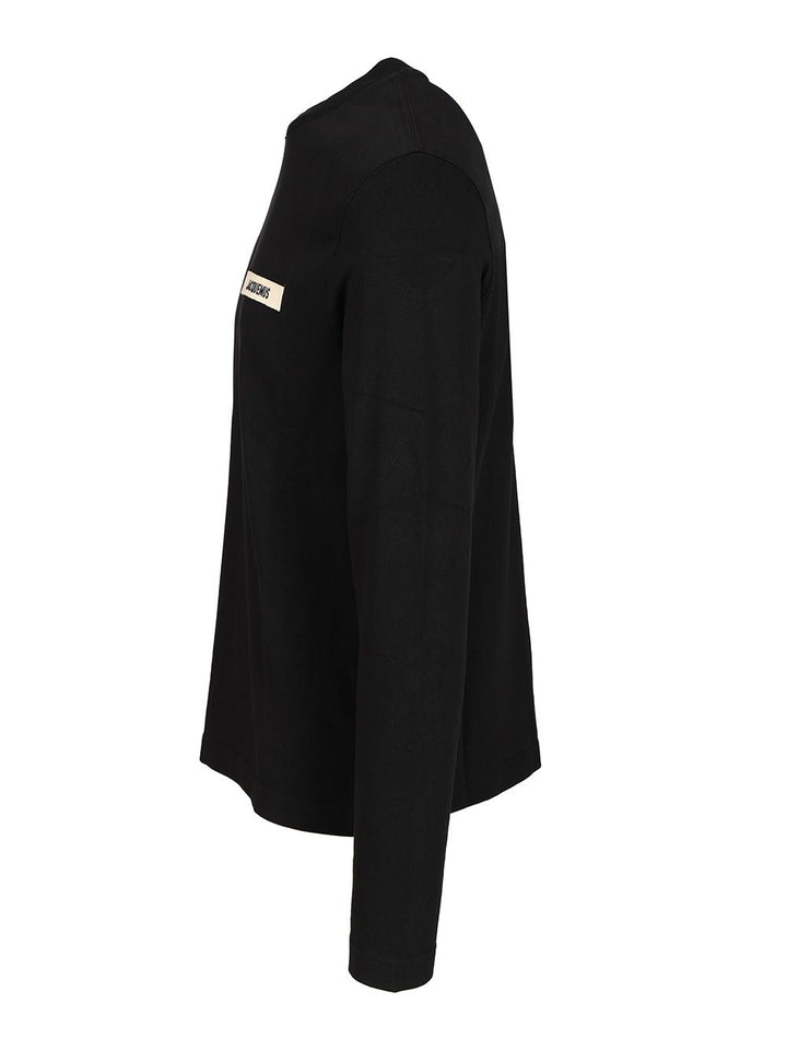 Jacquemus Long-Sleeved T-Shirt - Black | 2f925c9f9452542af4258bd29a01826fd0cd05bb