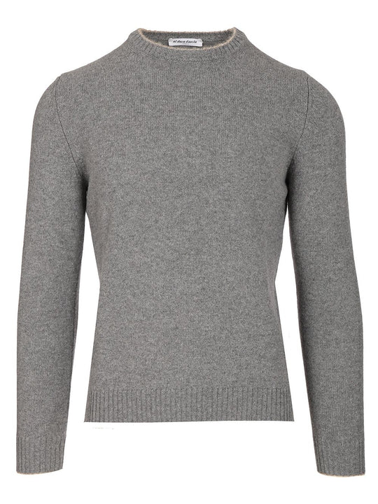 Crewneck Sweater Knitwear Grey