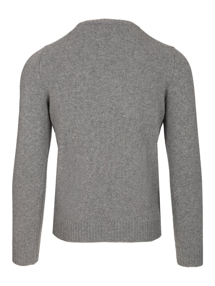 Al Duca D'Aosta Crewneck Sweater Knitwear - Grey | 77d5b915389b07b6809ca8a41ea24f8a277c544c