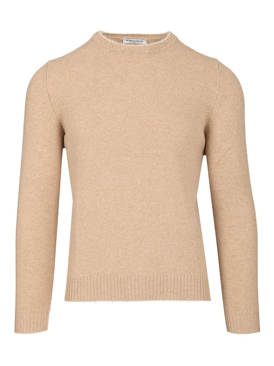 Crewneck Sweater Knitwear Beige
