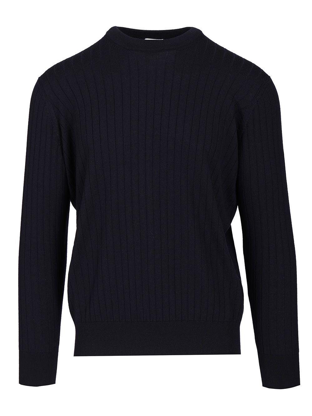 Bottega Veneta Ribbed Wool Sweater Knitwear - Blue | e2a26cfa7264da6cded038634be919e38d602320