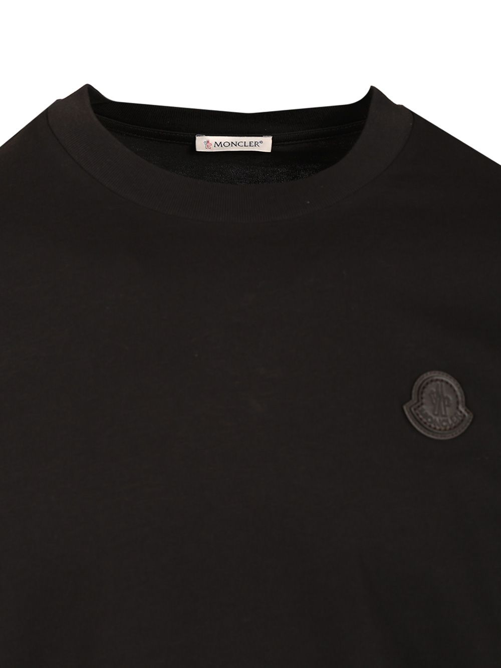 Moncler Cotton T-Shirt - Black | 15dc1d55faeafb927552b18e3803201e18f7c95d