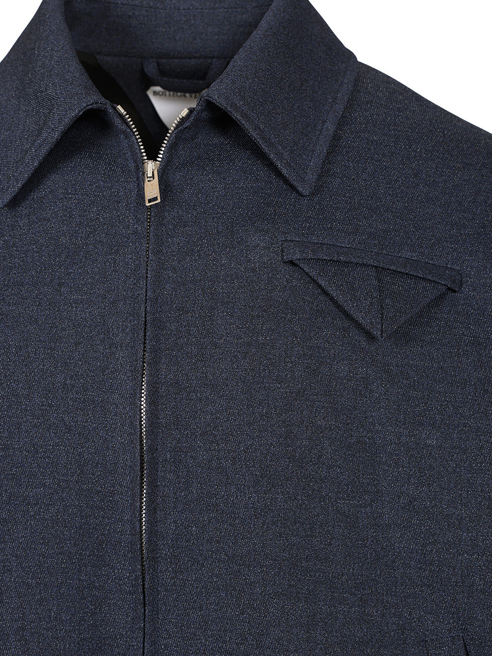 Bottega Veneta Melange Wool Jacket Jackets - Blue | 37ffcc7cc200d65750de7a9878d974b1eb44796b