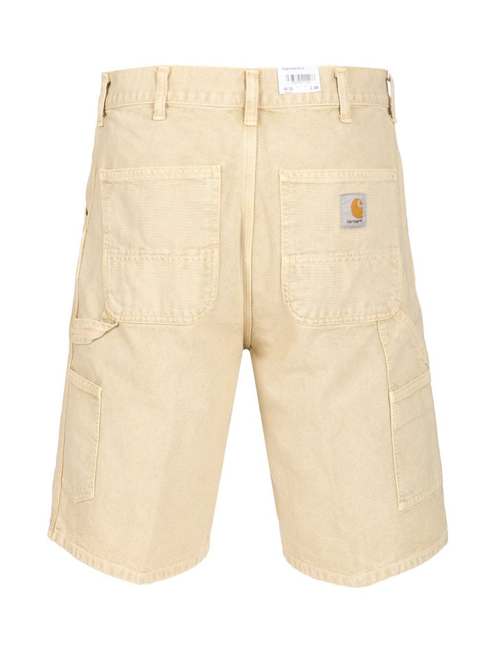 Carhartt Wip Single Knee Trousers - Beige | 6ed2aa1d8caa484b661dcf8f01547aa75a051b58