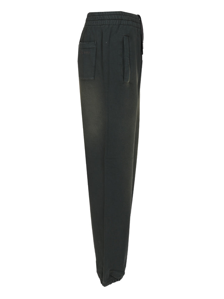 Golden Goose Deluxe Brand Cotton Jogging Trousers - Black | 4925600da273992fa124b83189c7eb94ea7d6ae9