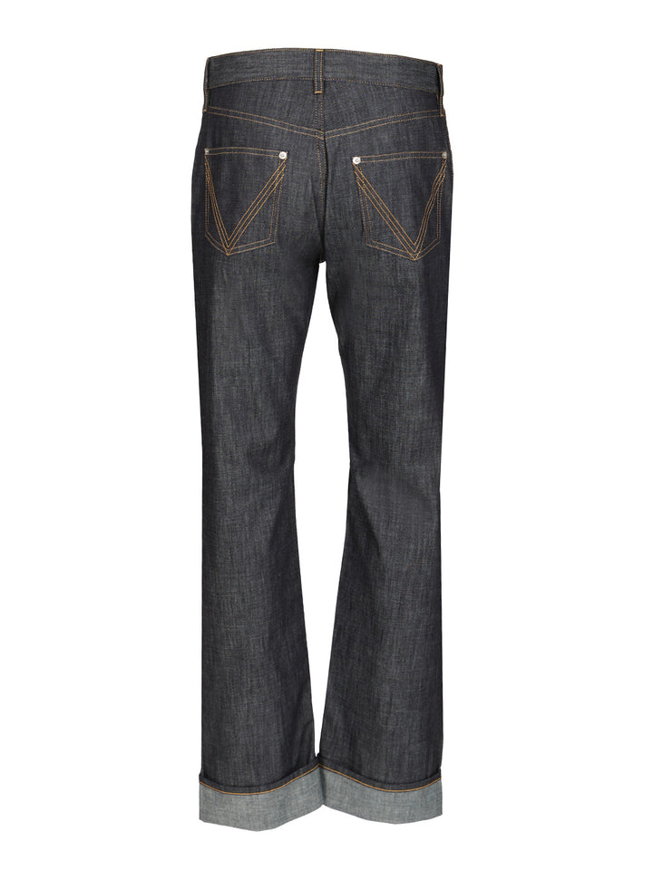 Bottega Veneta Wide-Leg Jeans - Blue | 205e665f93af1d9422c37c14fd08a5584b76353f