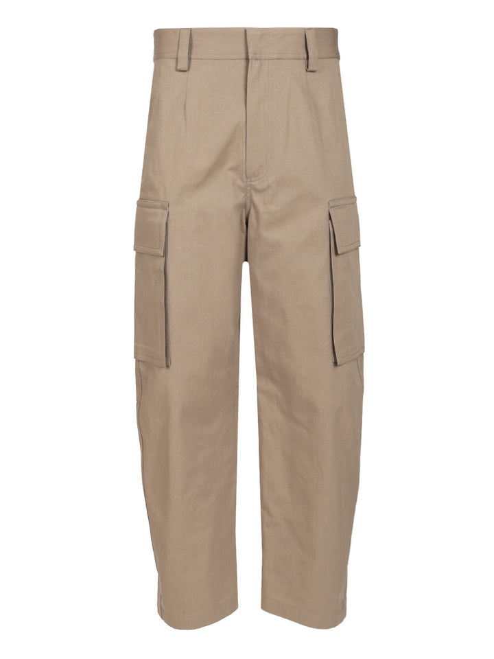 Bottega Veneta Cargo Trousers - Beige | 8a48042552afd41523afdf9770c84884b9d9f91e