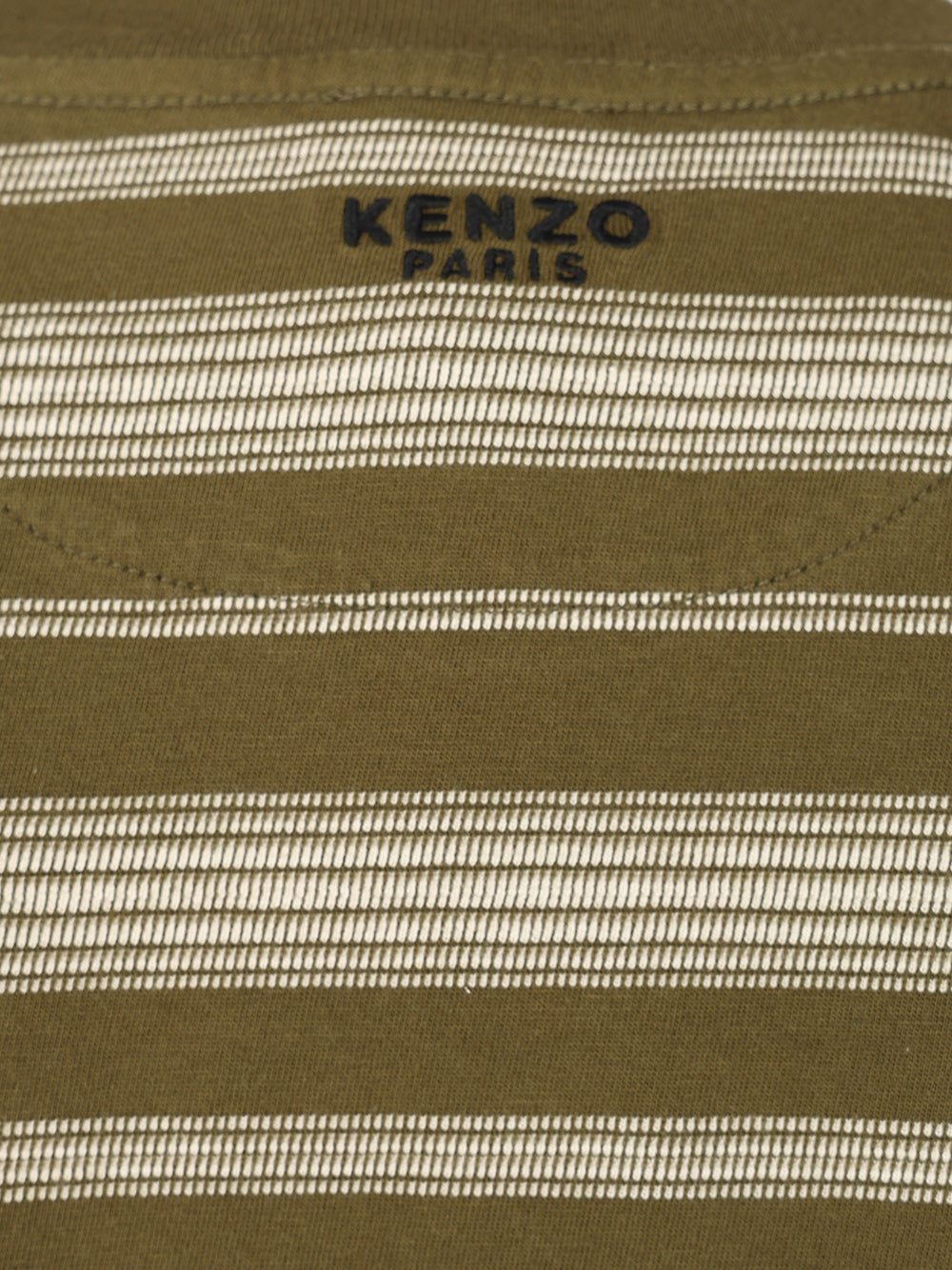 Kenzo Striped T-Shirt - Green | 4db64e9aaf90df411ffca4cad914f784b847905e