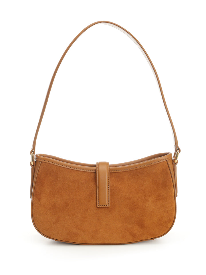 Mcqueen Mini T-Buckle Shoulder Bag Shoulder Bags - Beige | 151d192e09e2e440c17d21bff01edba4381c76b0