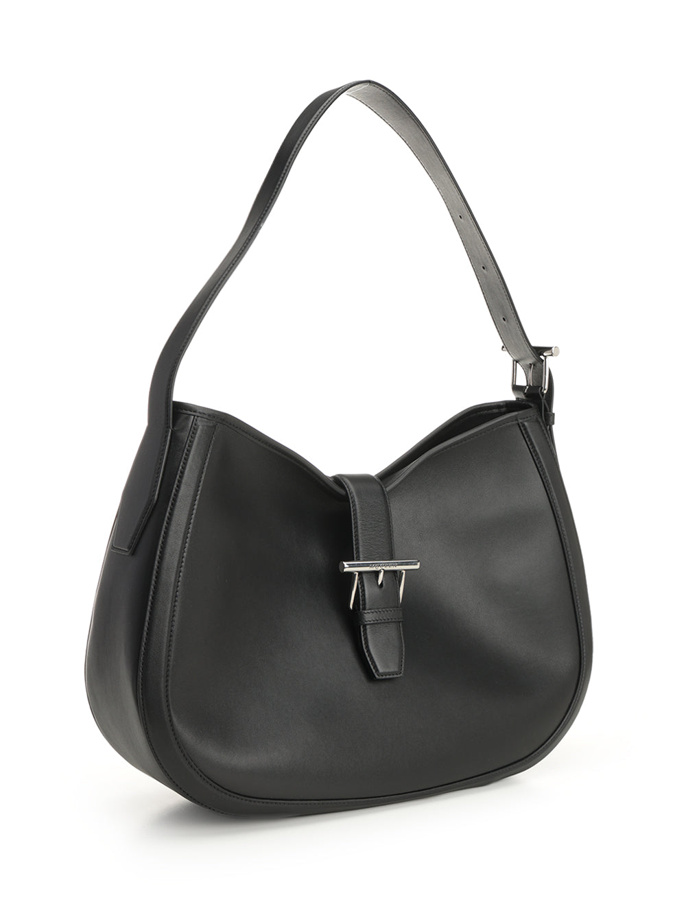 Mcqueen T-Buckle Shoulder Bag Shoulder Bags - Black | 5fcd4c3117661265b2d82d0157a9e2b568c084e7