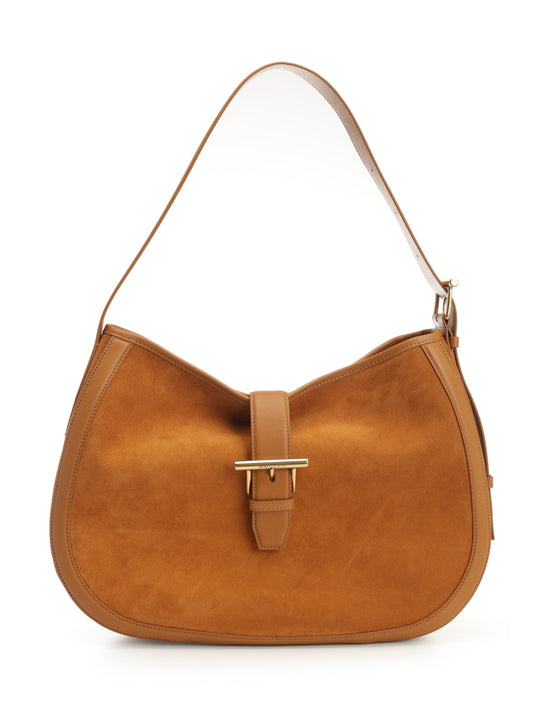 T-Buckle Shoulder Bag Shoulder Bags Beige