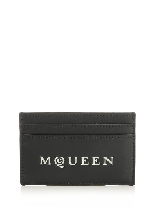 Mcqueen Card Holder Wallets Black
