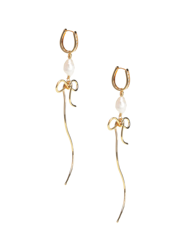 Marni Bow Drop Earrings Jewelry - Gold | 6a36f454bb9efa9d54bf3b312fbedfb74098f662