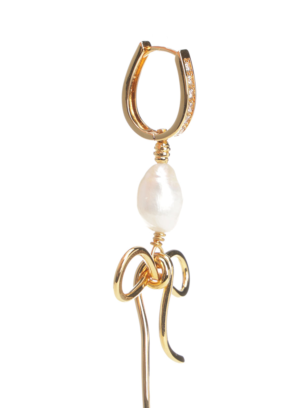 Marni Bow Drop Earrings Jewelry - Gold | 69bf6e3d3672aca766b33904316cd817ec32c1cd