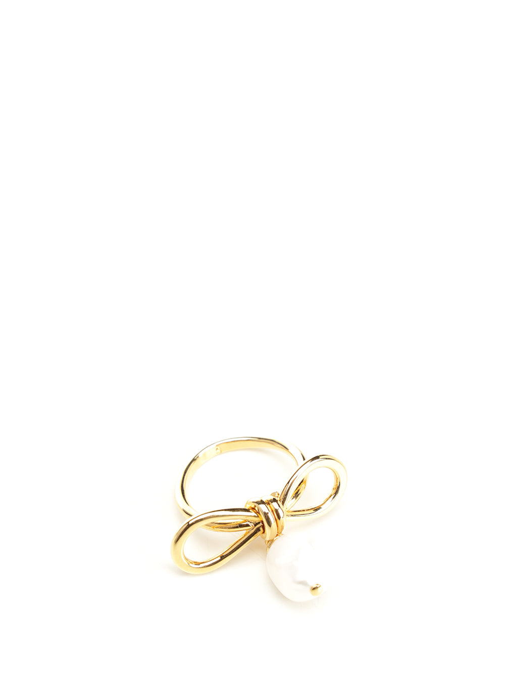 Marni Bow Ring With Pearl Jewelry - Gold | ea0ccc20d089c25a5ecfc081c496b01ed3d613b9