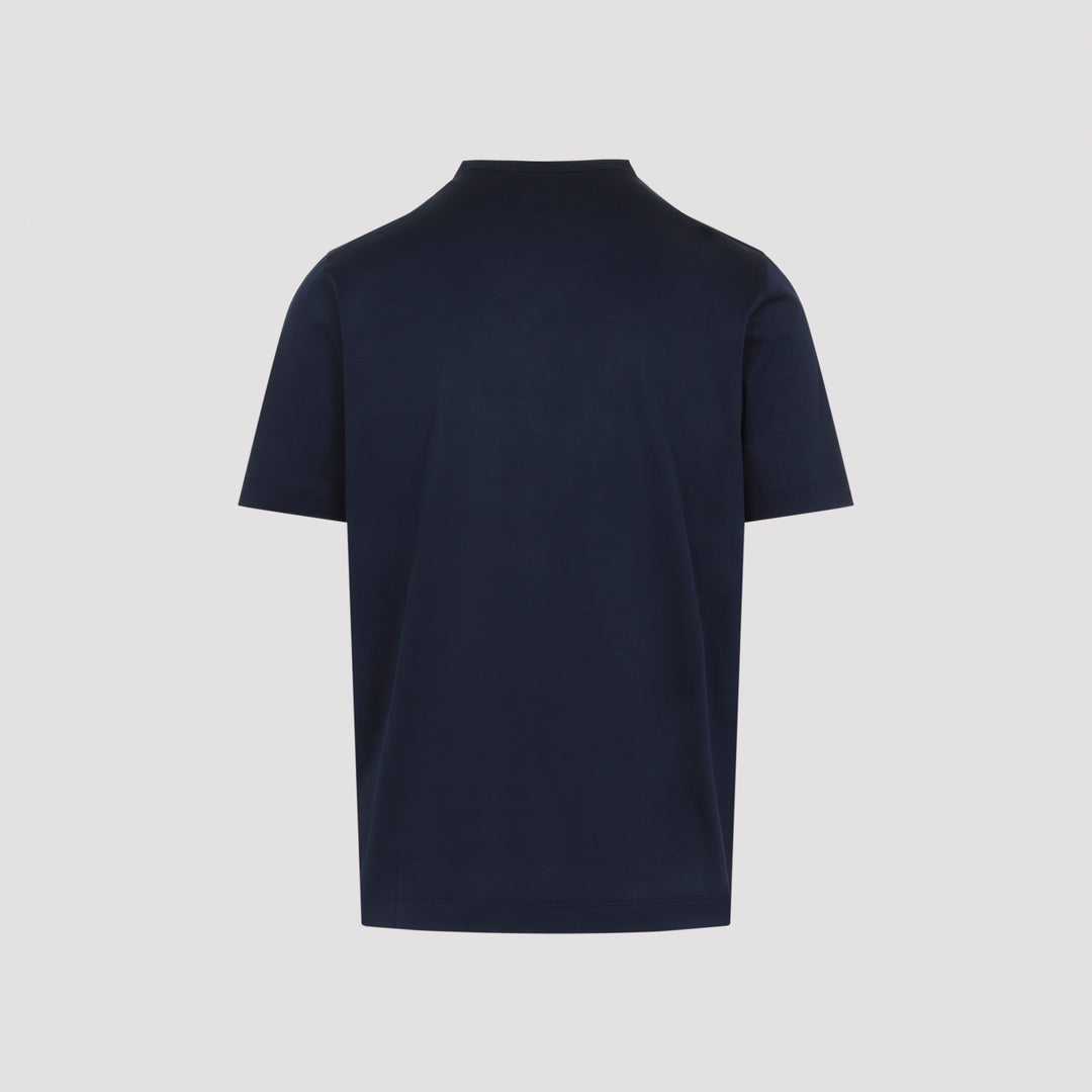 Canali T-shirts - Blue | d55616f9f1cd9fc11ee2387d0b1c009cc737b513