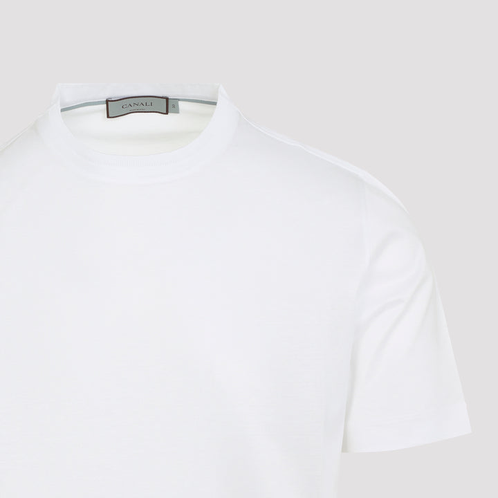 Canali T-shirts - White | f3eacdf5787380ea64e06e6ac8d99cb504b439e6