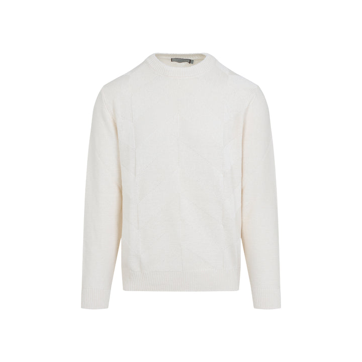 Canali Sweater - White | 882f2ba9808582b21d466b3258622586a265df74
