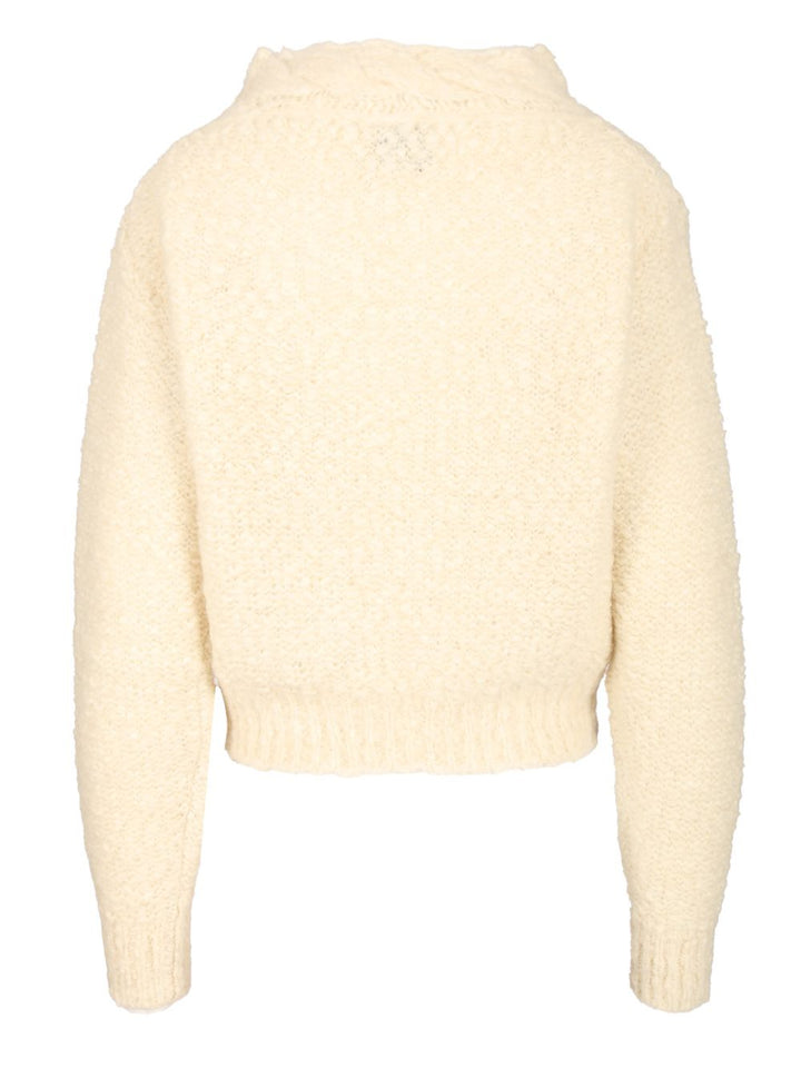 Isabel Marant Romane Knitwear - White | 06744f9e418b1e0fe078538b8d7a7a5740ca18bd