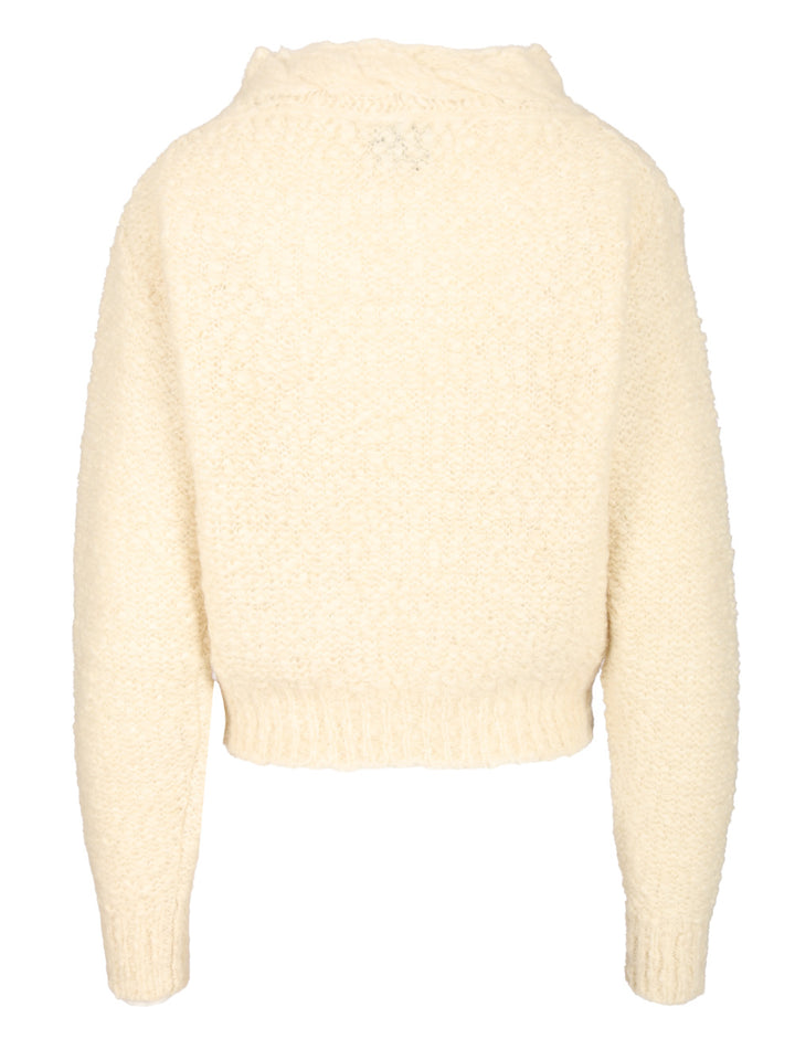 Isabel Marant Romane Knitwear - White | fdb673d1e92078b406d246f6284ba5b7b06d215e