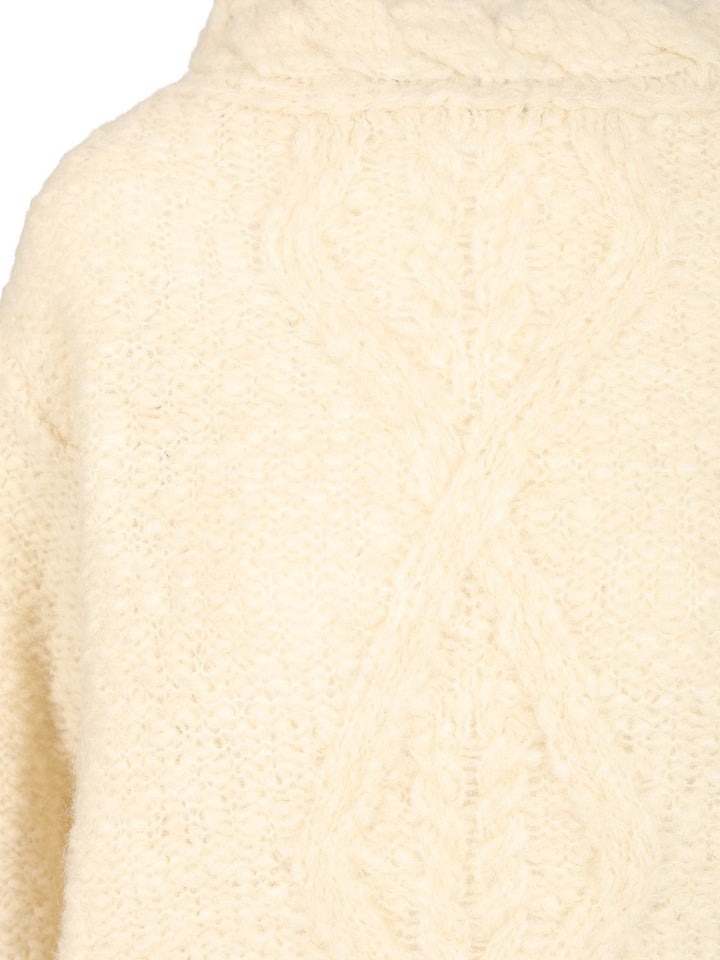 Isabel Marant Romane Knitwear - White | 8ffc7ee6f7b9789fb524c58ba0b13f1e165f8ee7