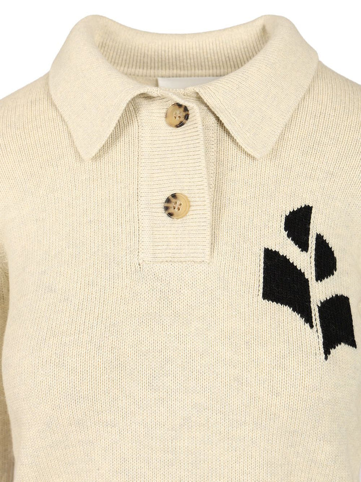 Marant Etoile Nola Polo shirt - Grey | 9221e9ccae8190acfbe8c2d0cf54e436da6e87b2