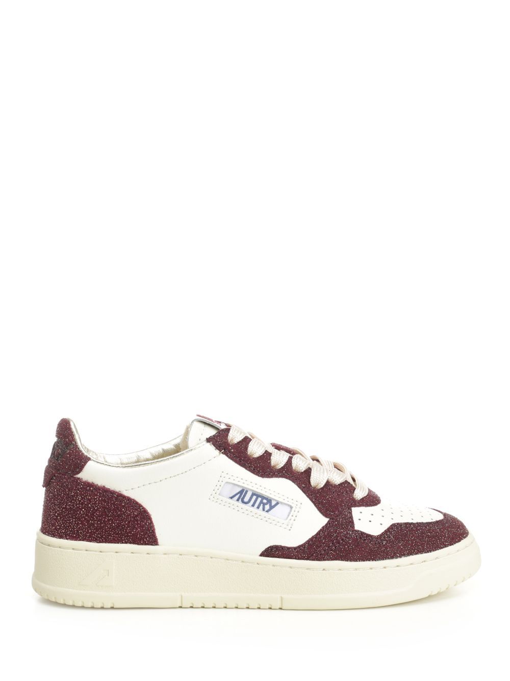 Autry  Medalist Low Sneakers - Bordeaux | 78ccd7b61a3726483b4836d0acb90d81a7d789e9