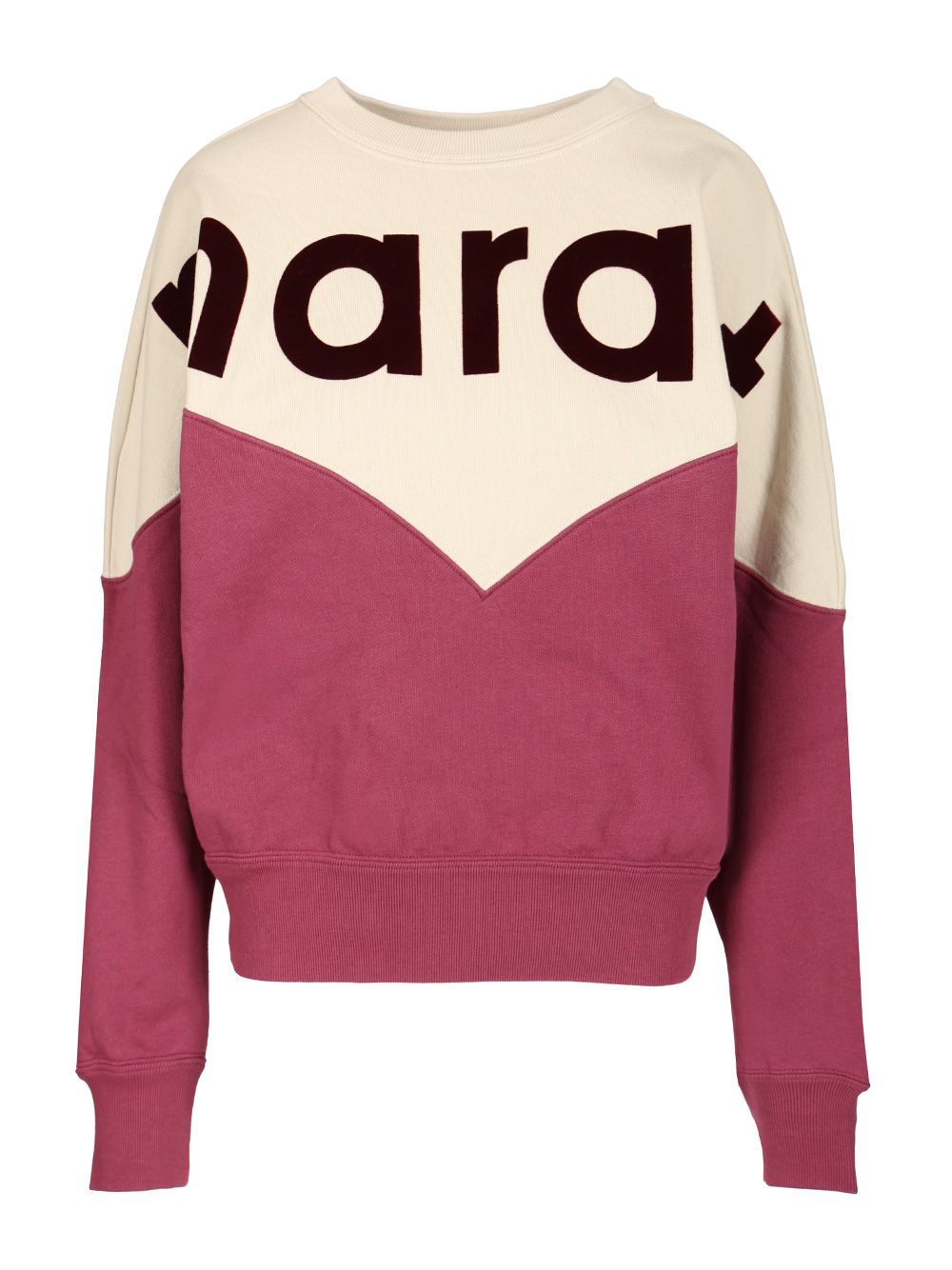 Marant Etoile Houston Sweatshirt Sweatshirts - Bordeaux | 080f5a2865c5e2729a5ff60bdffbff6f3ef337ab