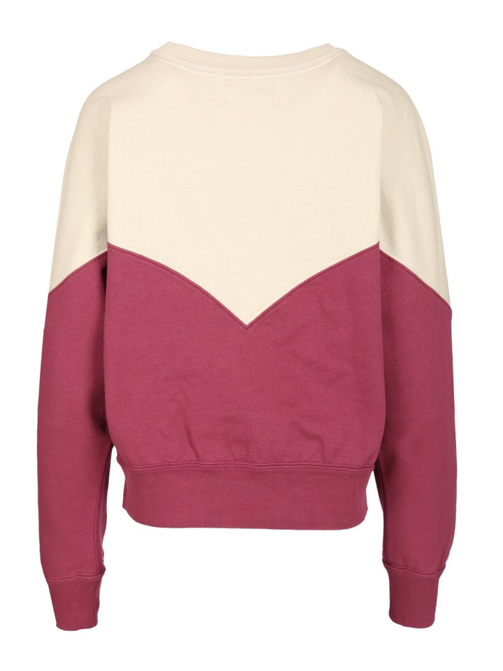 Marant Etoile Houston Sweatshirt Sweatshirts - Bordeaux | 1e7805f4669b23b5d7ac8cb4c3867231f702f4b9