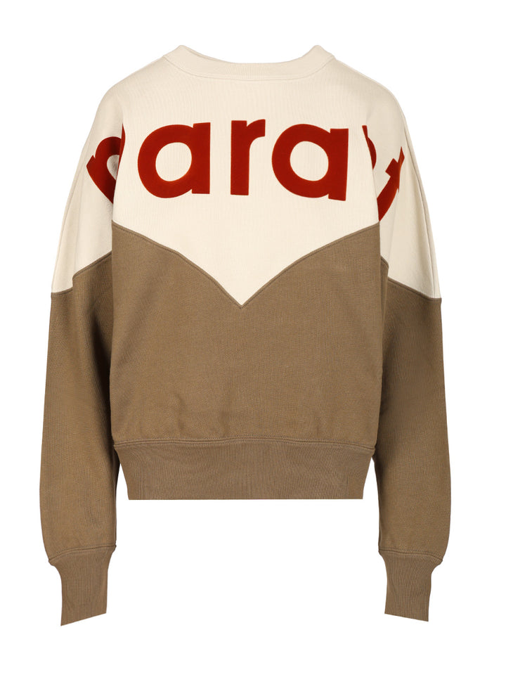 Marant Etoile Houston Sweatshirt Sweatshirts - Green | 11742b207beaf31ad3aa5b681058556937a4454b