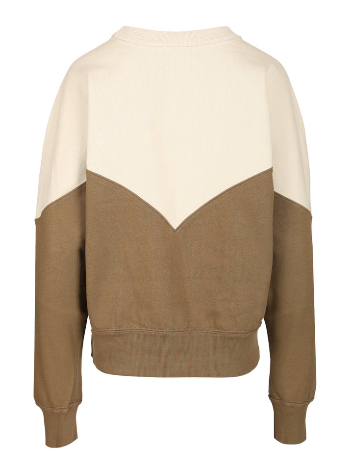 Marant Etoile Houston Sweatshirt Sweatshirts - Green | 308cf5558a9c0ed0393b28d0f2f6651ee38707f8