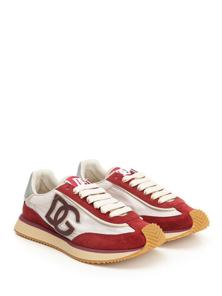 Dolce & Gabbana Dg Cushion Sneakers - Bordeaux | 632c758458dea56f5f1c7327f4a30760a01c0384