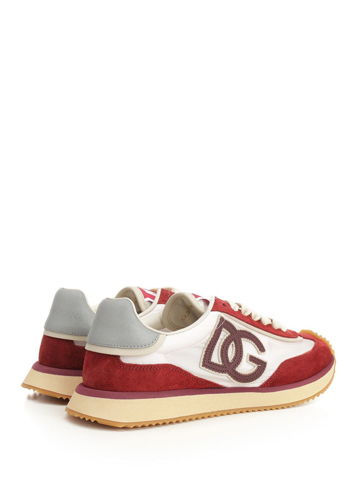 Dolce & Gabbana Dg Cushion Sneakers - Bordeaux | 0a567c9dfa25a27b998018d27aa12c43cb9d08d5