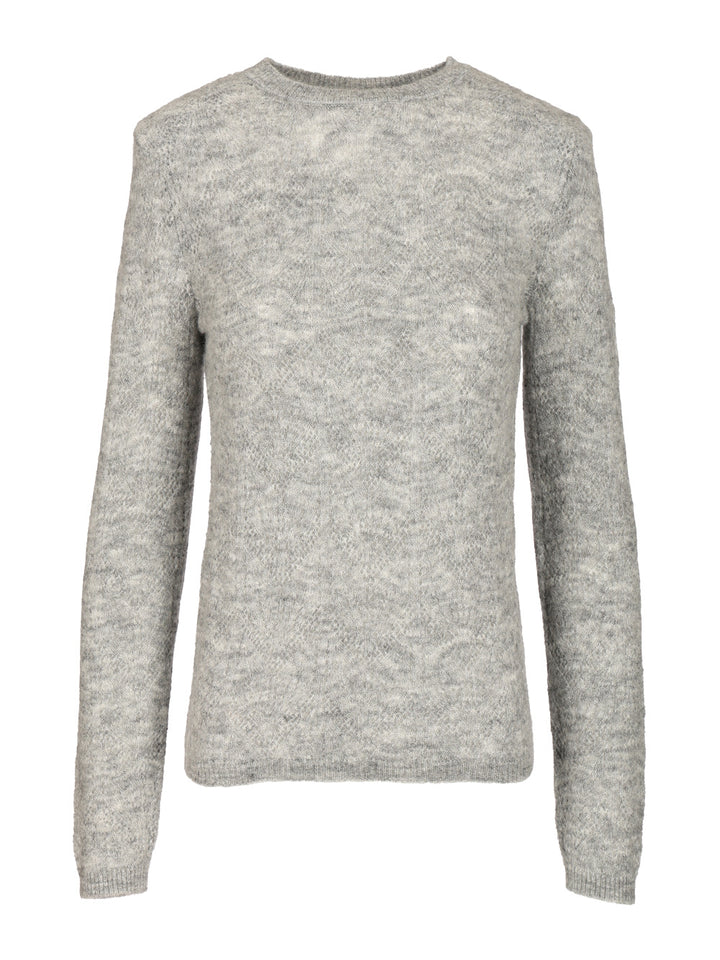 P.A.R.O.S.H. Wool Blend Sweater Knitwear - Grey | b3dd8a6cc23cf6c3fba25975b31618d6e8e52fcb