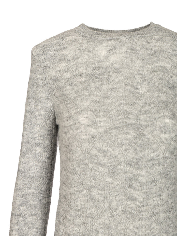 P.A.R.O.S.H. Wool Blend Sweater Knitwear - Grey | 3bc71314de618793b769a9d474e2f0eddc7af637